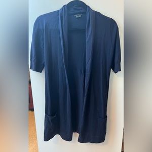Theory short sleeved cardigan